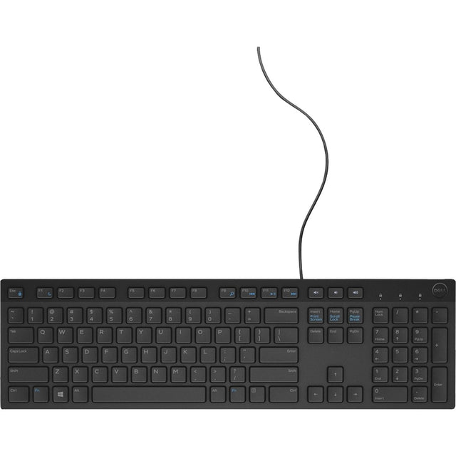 Tastiera multimediale Dell KB-216 (nera, layout USA (QWERTY))