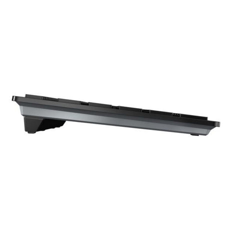 Tastiera intelligente Cherry KW 9100 (nera, layout UE (QWERTY), interruttori a forbice, 100%, ABS, USB-C, 2,4 GHz, Bluetooth)