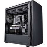 Custodia midi tower Silverstone seta q1 (nera | 2x USB-A | 1x USB-C)