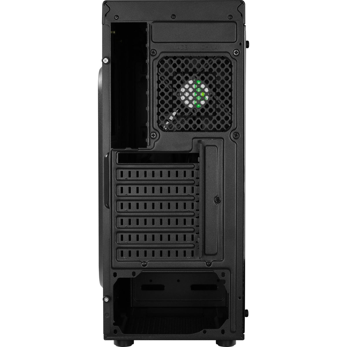 Custodia midi tower Aerocool Bolt (nera | 3x USB-A | RGB | finestra)
