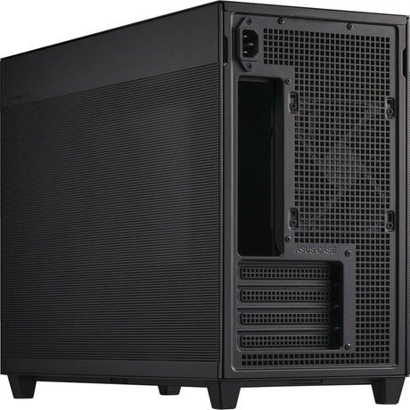 Custodia mini tower Asus Prime Ap201 (nero | 2x USB-A | 1x USB-C | vetro temperato)