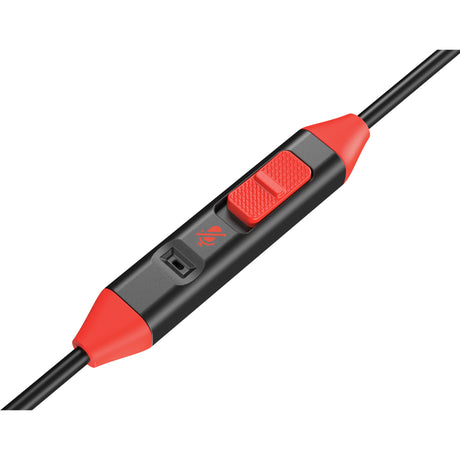 Auricolari cablati Powera per Nintendo Switch 2 in-ear (nero rosso, Nintendo Switch 2, Nintendo Switch, Nintendo Switch - modello OLED, Nintendo Switch Lite)