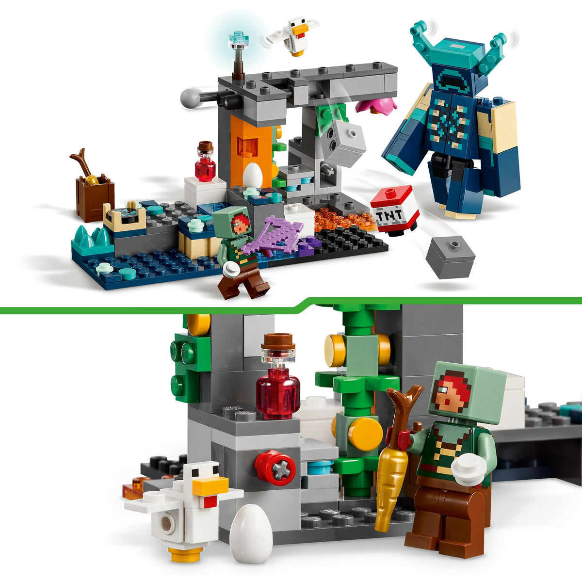 Lego® minecraft® l'incontro con il supervisore - 21274