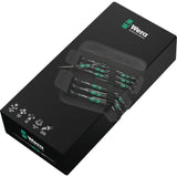 Wera kraftform 12sb1 micro screwdriver set (black green, for electrical appliances)