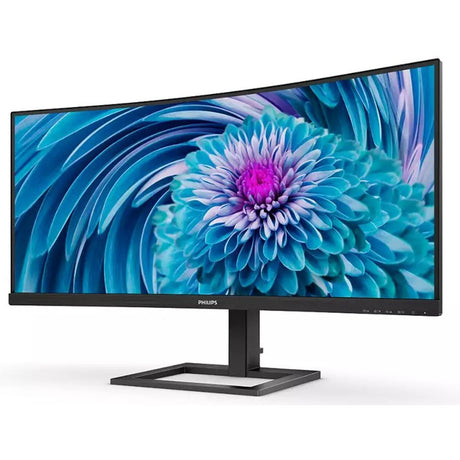 Monitor ultrawide curvo Philips 346e2cuae 00 34 (nero, HDMI, porta display, 4x USB-A, USB-C)
