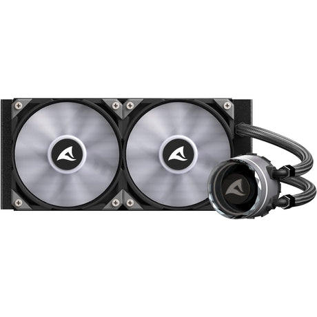 Raffreddamento ad acqua Sharkoon s80 rgb (nero, connettore ventola pwm a 4 pin)
