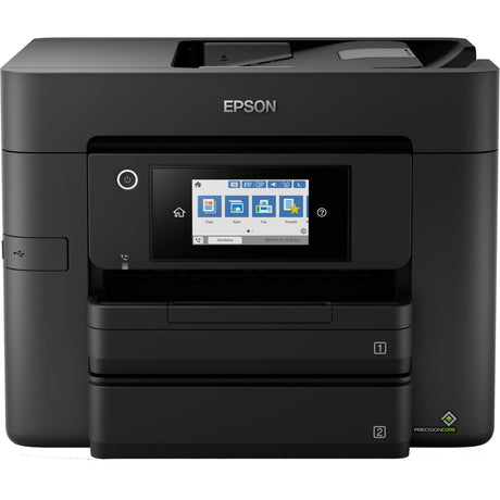 Epson workforce pro wf-4830dtwf stampante a getto d'inchiostro all-in-one con funzione fax (nero)