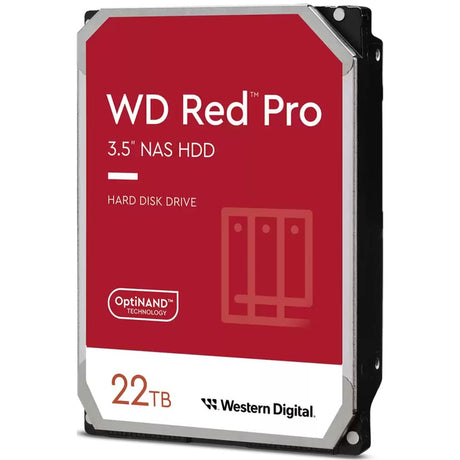 Disco rigido WD Red Pro da 22 TB (221kfgx, SATA 600, 24 7, AF)