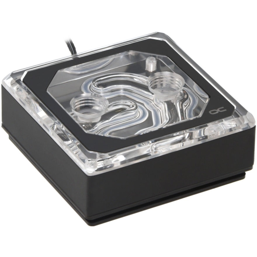 Alphacool eisblock xpx aurora edge acrilico nero Dispositivo di raffreddamento della CPU (nero trasparente)