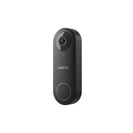 Reolink campanello video smart 2k+ cablato poe con suoneria (nero)