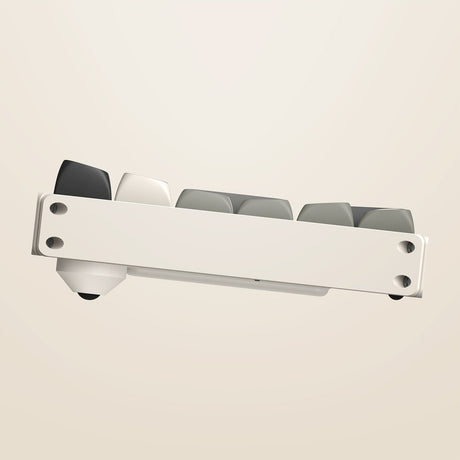 Tastiera meccanica wireless Iqunix f97 hitchhiker (grigia, layout us (qwerty), cherry mx brown, 96%, led rgb, hot-swapable, pbt, 2.4ghz | bluetooth 5.1 | usb-c)