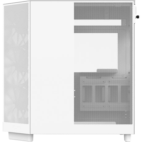 Custodia midi tower Nzxt h6 flow (bianco | 2x USB-A | 1x USB-C | vetro temperato)