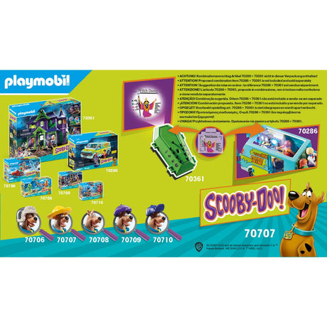 Playmobil Scooby Doo! avventura con lo stregone - 70707