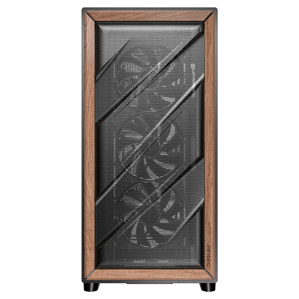 Custodia Antec Flux Midi Tower (nero | 2x USB-A | 1x USB-C | vetro temperato)