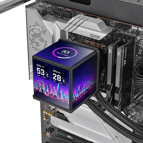 Thermaltake Minecube 360 Ultra Arbb Sync AIO Raffreddatore a liquido Raffreddamento ad acqua (Nero)