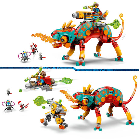 Lego dreamzzz mateo, il camaleonte del fuoco - 71492