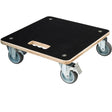 Carrello porta piante Nature tavola quadrata (nero)
