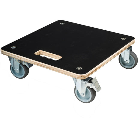 Carrello porta piante Nature tavola quadrata (nero)