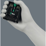 Wera tool-check modular micro 1, set di punte da 21 pezzi (nero verde)