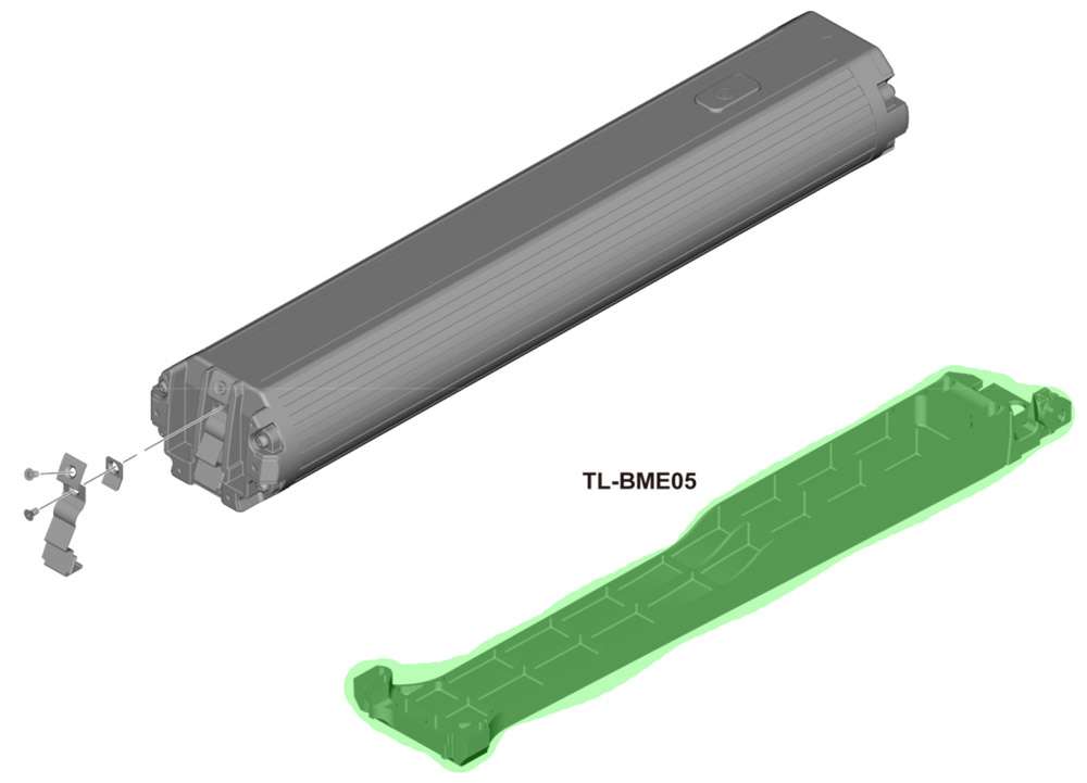 Dima Shimano tl-bme05 per portabatterie step bm-e8030 e8031