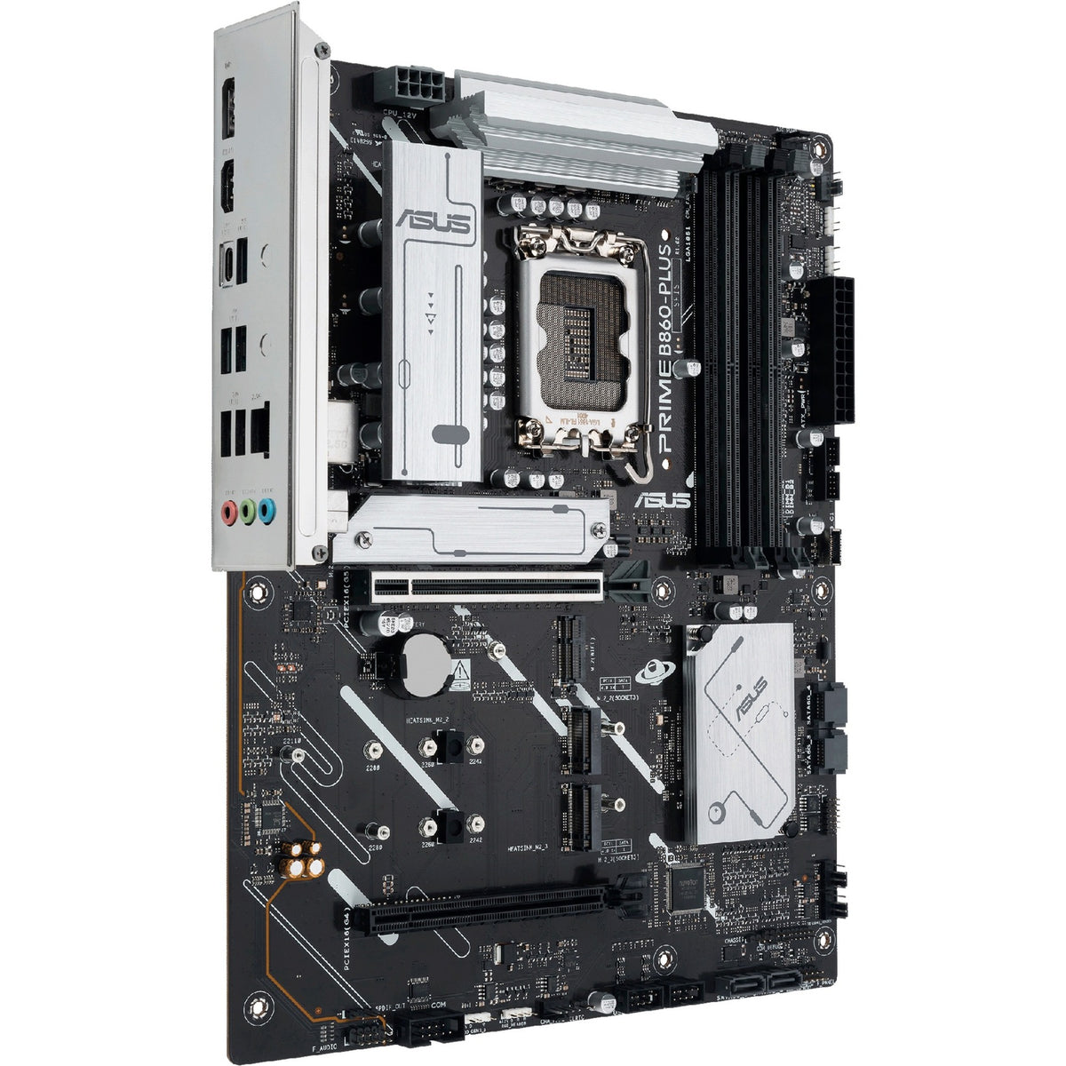 Scheda madre Asus Prime B860-Plus-CSM Socket 1851 (RAID, 2,5 GB-LAN, audio, ATX)