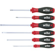 Set cacciaviti Wiha finitura morbida 7153 (nero rosso)