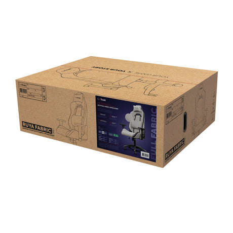 Affidati alla comoda sedia da gaming in tessuto GXT 723 Ruya