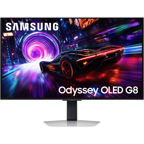 Monitor da gioco Samsung Odyssey OLED G8 G81SF 32 4K UHD (argento, 2x HDMI, DisplayPort, 2x USB-A, USB-B, 240 Hz)
