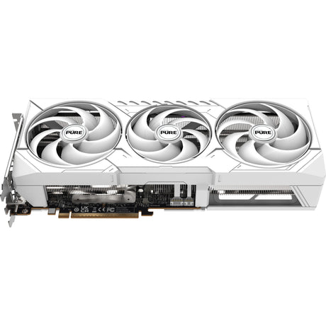 Scheda grafica Sapphire Radeon RX 9070 XT Pure (bianco, 2x Display Port, 2x HDMI 2.1, Rdna4)