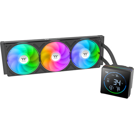 Thermaltake TH360-S V3 ARGB Sync AIO Raffreddatore a liquido Raffreddamento ad acqua (Nero)