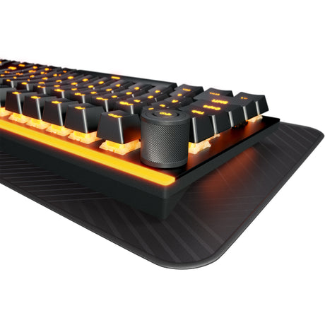 Be quiet! light mount tkl rgb mechanisch gaming toetsenbord (zwart, us lay-out (qwerty), silent v2 tactile, 80% (tkl))
