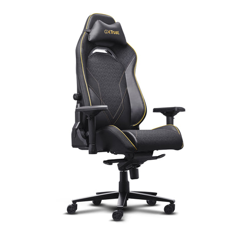 Trust GXT 721 Ruya Pro Premium Comoda sedia da gaming (Nero Giallo)