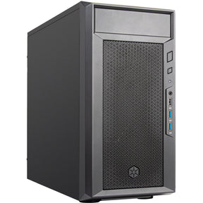 Custodia midi tower Silverstone fara 311 (nera | 3x USB-A)