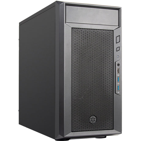 Custodia midi tower Silverstone fara 311 (nera | 3x USB-A)