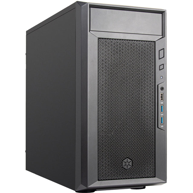 Custodia midi tower Silverstone fara 311 (nera | 3x USB-A)