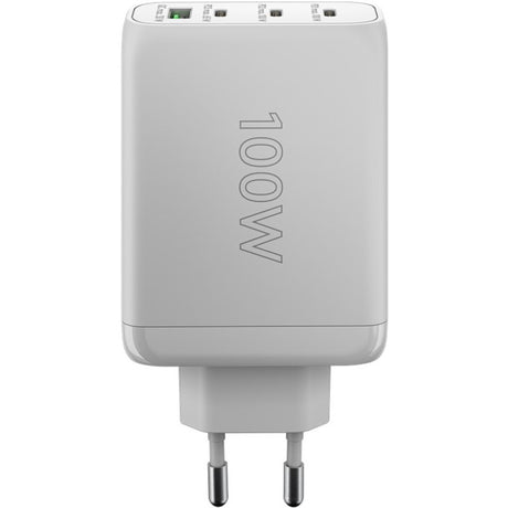 Caricabatterie rapido multiporta USB-C PD Goobay (100 W) (bianco)