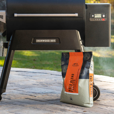 Pellet Traeger bold blended - carburante in edizione limitata (8 kg)