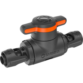 Valvola di intercettazione e regolazione Gardena micro-drip-system 13 mm (1 2 ) (grigio arancione)