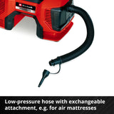Compressore a batteria Einhell pressoto 18 21 li solo - power