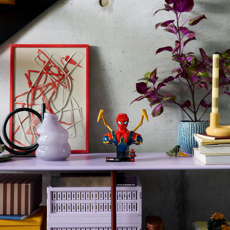Lego Super Heroes 76326 Busto di Spider-Man in ferro