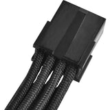Cavo prolunga Silverstone sst-pp07-pcib (nero, 25 centimetri, pp07-pcib)