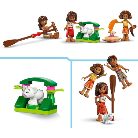 Lego Disney Princess 43270 La canoa avventurosa di Vaiana