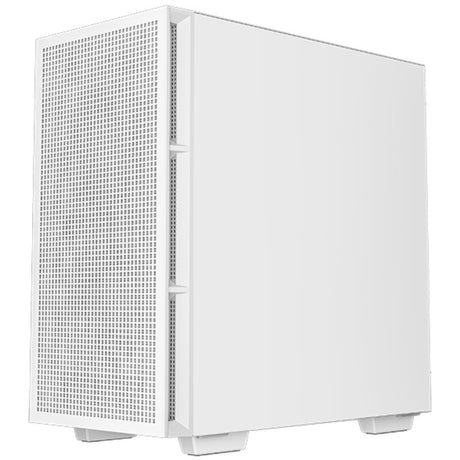 Custodia mini tower digitale Deepcool ch360 (bianco | 1x USB-A | 1x USB-C | RGB | vetro temperato)