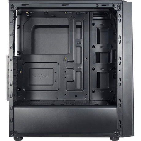 Custodia midi tower Inter-tech T-11 Televen (nera | 3x USB-A | finestra)