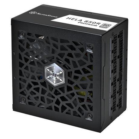 Alimentatore modulare Silverstone hela 850r platino da 850 watt (nero, 4x pcie)