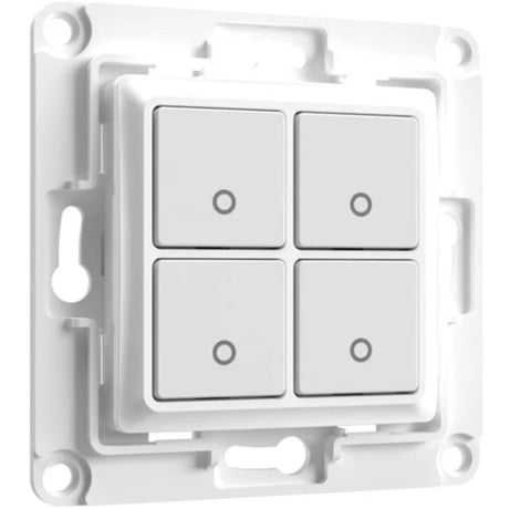 Interruttore da parete Shelly 4 pulsanti per la casa intelligente wireless