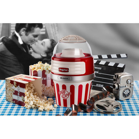 Ariete Party Time Pop Corn XL Macchina 2957 00 macchina per popcorn (rosso bianco)