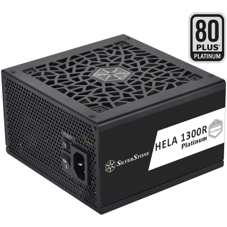 Silverstone hela 1300r platino, alimentatore modulare da 1300 watt (nero, 8x pcie)