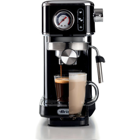 Ariete moderna espresso slim 1381 12 macchina per caffè espresso (nera)