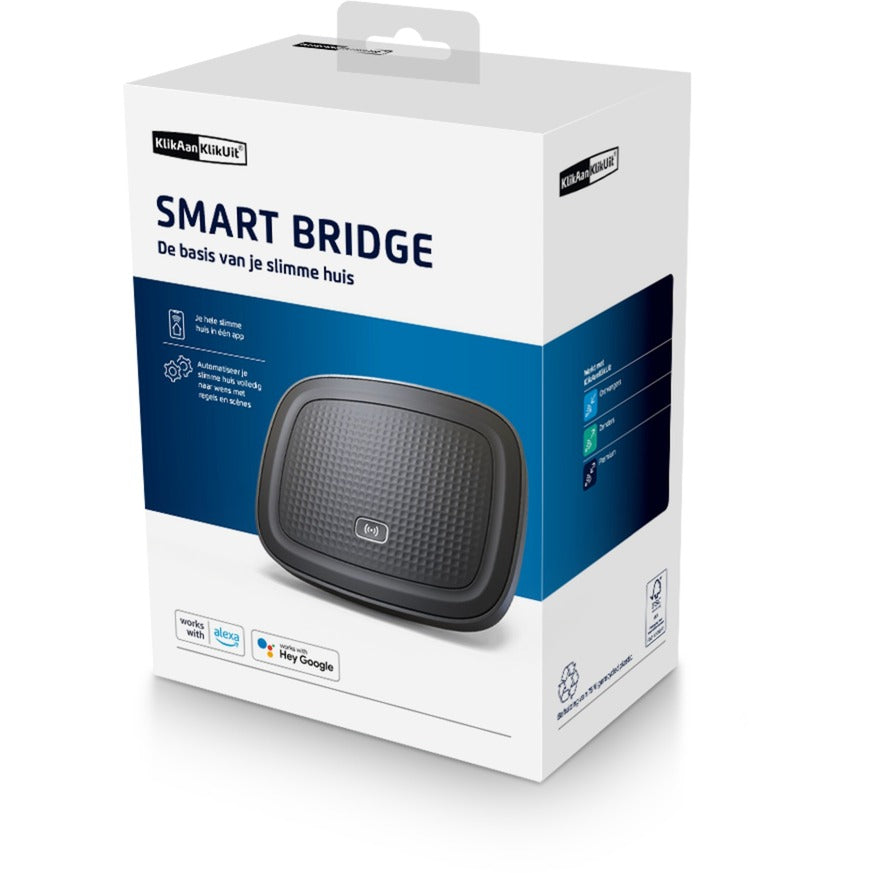 Click on click off smart bridge - controllo centralizzato con app Android iOS - compatibile con Google Assistant, Amazon Alexa, Apple Home Kit - WiFi
